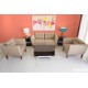 PAQUETE LOVE SEAT + INDIVIDUAL + INDIVIDUAL OVAL P70