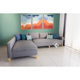 SOFÁ L ATENAS 3M X 1.85M X 90CM