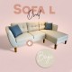 SOFÁ L OVAL