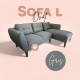 SOFÁ L OVAL